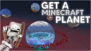 A Brand New Planet in Minecraft that YOU can visit [upl. by Larok]