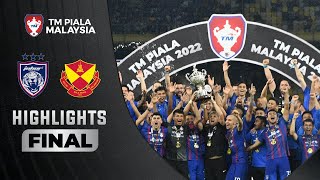 Johor Darul Tazim 21 Selangor FC  TM Piala Malaysia 2022 Highlights [upl. by Rolecnahc664]