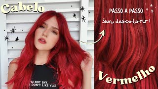 Como pintar o cabelo de vermelho  conversa sobre corte químico e outros assuntos [upl. by Ydwor]