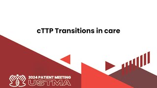 cTTP Transitions in care [upl. by Nylg]