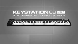 MAudio  Introducing the Keystation 88 MK3 [upl. by Araec]