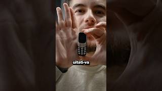 Cel Mai Mic Telefon Din Lume [upl. by Yelrahc]