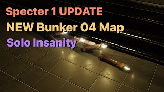 Specter 1 UPDATE  NEW Bunker 04 Map  Solo Insanity  Roblox [upl. by Alleuqram]