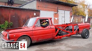 ЗАПОРОЖЕЦ с V12 1GZFE ПЕРВЫЙ ВЫЕЗД [upl. by Egduj652]