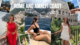 ROME AMALFI COAST AND SORRENTO VLOG  ITALY SUMMER TRAVELS 🇮🇹  9 day fullitinerary trip [upl. by Essyle]