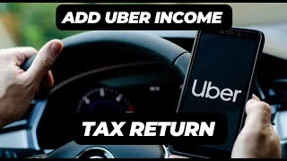 HOW TO ADD UBER INCOME IN TAX RETURN WEALTHSIMPLE 2024 [upl. by Adalard]