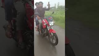 Barish ke maje bhaiyo ke sath barish reels funny comedy masti trip bytruck5692 [upl. by Noteek]