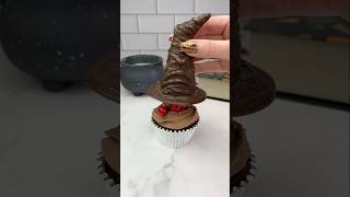 The Sorting Hat 🪄 harrypotter cakeart cakedbyrach cakedecorating chocolate shortsfeed cake [upl. by Gadmon]