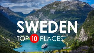 Top 10 Beautiful Places to Visit in Sweden  Sweden Travel Video [upl. by Perr305]