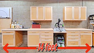 Miter Saw Station with Storage [upl. by Dibri]