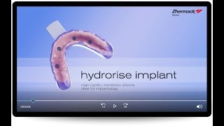 Zhermack introduit Hydrorise Implant simply accurate FR [upl. by Hnil929]