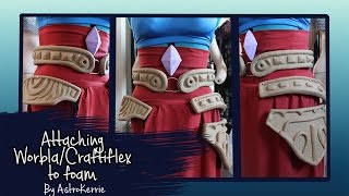 How to attach Worbla to foam armour [upl. by Ada]