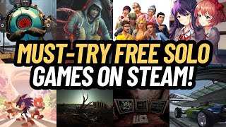 10 BEST FREE STEAM GAMES TO PLAY IN SINGLE PLAYER MODE [upl. by Nnagem]