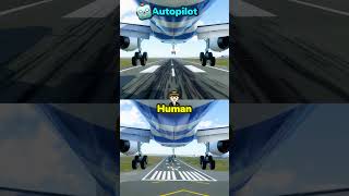 Autopilot VS Human Landing an Airplane Boeing 757 Edition [upl. by Sager]