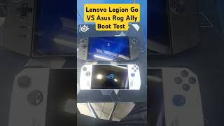 Lenovo Legion Go VS Asus Rog Ally Boot Test [upl. by Eirallam]