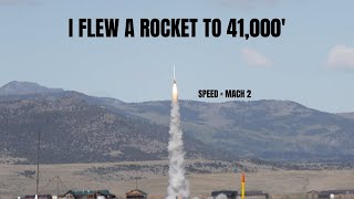 I Flew a Rocket Over 7 Miles High [upl. by Naejamron5]