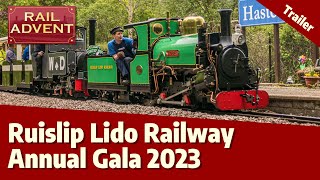 Ruislip Lido Railway  Annual Gala 2023  Trailer 4K [upl. by Clerc]