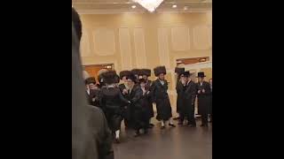 Viznitz Monsey And Viznitz Williamsburg Rebbes Dancing At The Wedding Of A Chassid  Adar II 5784 [upl. by Sorgalim758]