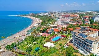 Justiniano Deluxe Resort Hotel Alanya in Turkey [upl. by Derfnam590]