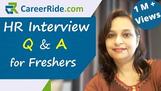 HR Interview Question and Answers for Freshers [upl. by Retsev43]