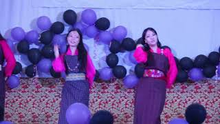 Rigsar dance by B Sc in Agriculture  Welcome show 2023  College of Natural Resources [upl. by Molohs116]