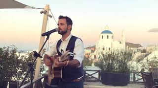 Wedding in Santorini live teaser Sphinx Wine Restaurant [upl. by Oppen]