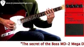 Boss MD2 Mega Distortion [upl. by Delsman]