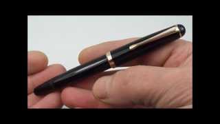 Montblanc 342 Piston Fountain Pen Review [upl. by Mori]