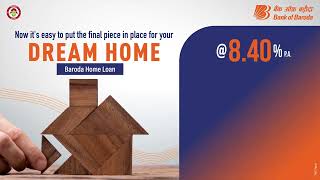 Bank of Baroda  Baroda Home Loan [upl. by Aletha]