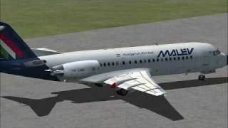 TSS Fokker 70100 RR Sound for FSX [upl. by Morehouse]