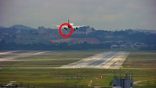 Avião Airbus A319 PERDE a RODA na decolagem e desvia em emergência para o Aeroporto de Guarulhos [upl. by Moody681]