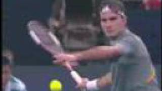 Roger Federer  Forehand Winner [upl. by Bonni926]