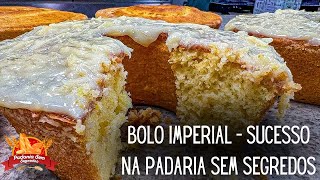 Fazendo um Bolo Imperial ao vivo  Receita de Sucesso da Padaria sem Segredos [upl. by Chelsy947]