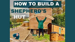 How to Build a Shepherds Hut Part 1  Making Roof Trusses [upl. by Merril]