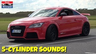 Audi 5Cylinder Turbo Sound Compilation RS3 amp TTRS  BRUTAL SOUNDS [upl. by Erdne]