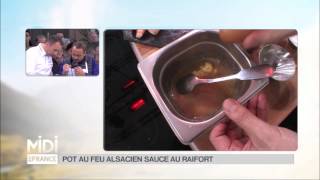 RECETTE  Potaufeu alsacien sauce au raifort [upl. by Beverley]