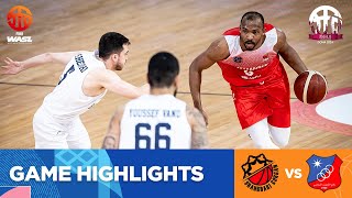 FIBA WASL 2324 West Asia League Final 8  GORGAN VS KUWAIT  GAME HIGHLIGHTS [upl. by Lyontine807]