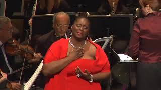 Indra Thomas sings quotTacea la Nottequot Orchestra Miami Elaine Rinaldi conductor [upl. by Alet]