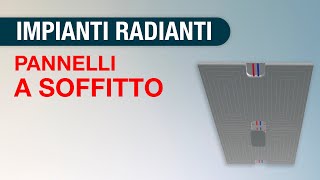 Soffitto radiante per riscaldamento e raffrescamento [upl. by Norvol249]