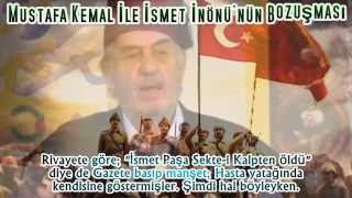 Mustafa Kemal İle İsmet İnönünün Bozuşması Üstad Kadir Mısıroğlu [upl. by Onoitna947]