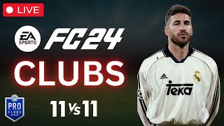 EAFC 24  Clubs  Competitive 11 vs 11  ViRUS Gaming [upl. by Buyers]