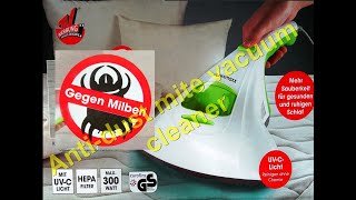 CLEANMAXX Antidust mite vacuum cleanerAntiMilbensauger [upl. by Nichola400]