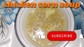 chicken corn soup by taste of Jannat cornchickenhomerecipecornflowertasteofjannattrending [upl. by Verdie126]