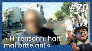 🤬 » Hrensohn halt mal bitte an « und Auseinandersetzung – Berlin Cycling Diary 70 [upl. by Ragnar]