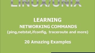 Linux Basic Networking Commands [upl. by Nonaihr]