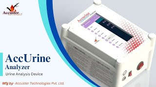 AccUrine Analyzer  An Urine Analysis Device Accuster [upl. by Hardman]