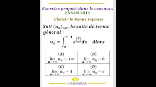 Exercice LIMITE suite EXPONENTIELLE 19 [upl. by Anig]