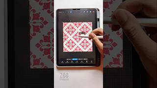 Procreate pattern tutorial art creative procreate digitalart shorts viralvideo tutorial ipad [upl. by Rexanne]