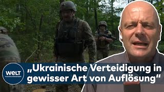 PUTINS KRIEG Donbass unter Dauerfeuer – Russische Truppen bei Donezk durchgebrochen [upl. by Goetz]