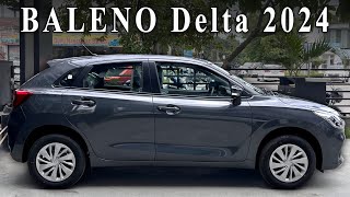 Maruti Baleno delta 2024  Features  Price  Mileage  Interior  Exterior [upl. by Ididn773]